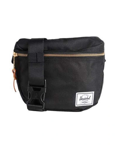 Herschel Supply Co. Woman Belt Bag Black Size - Recycled Pet, Tpe - Thermoplastic Elastomer