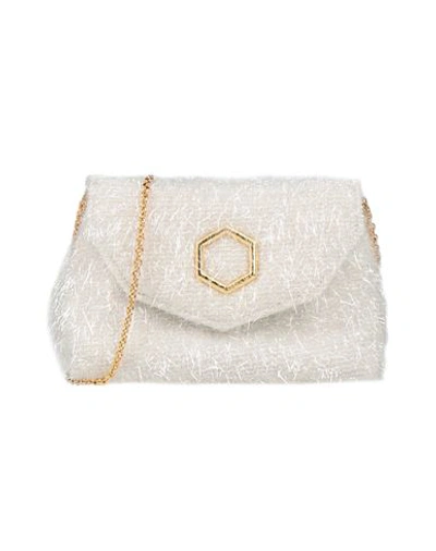 Hibourama Woman Handbag White Size - Soft Leather