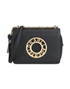 Karl Lagerfeld K/disk Shoulder Bag Woman Cross-body Bag Black Size - Bovine Leather