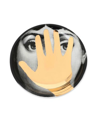 Fornasetti Tema E Variazioni N°16 Small Object For Home Gold Size - Porcelain