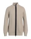 Dondup Man Cardigan Grey Size 44 Wool