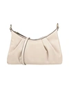 Gianni Chiarini Woman Cross-body Bag Beige Size - Soft Leather