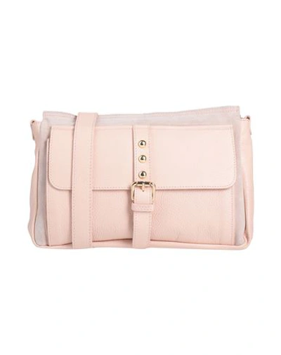 Nora Barth Woman Cross-body Bag Pink Size - Soft Leather