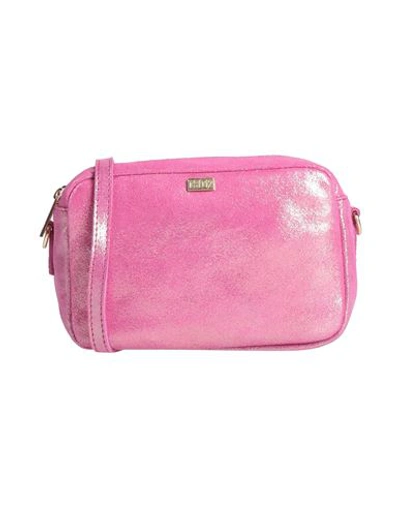 Tsd12 Woman Cross-body Bag Pink Size - Soft Leather