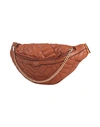 Rodier Woman Bum Bag Tan Size - Pvc - Polyvinyl Chloride In Brown