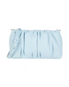 Les Visionnaires Lina Silky Leather Woman Cross-body Bag Sky Blue Size - Lambskin