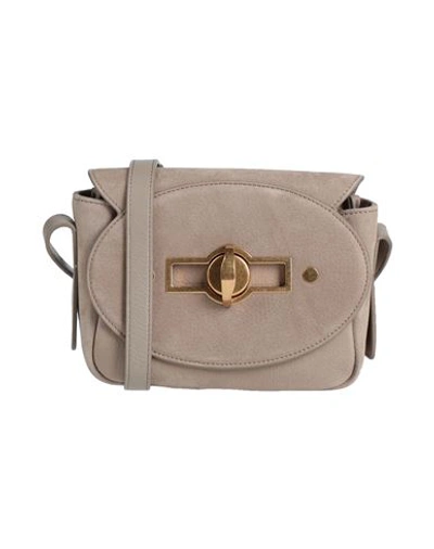 Zanellato Woman Cross-body Bag Dove Grey Size - Soft Leather