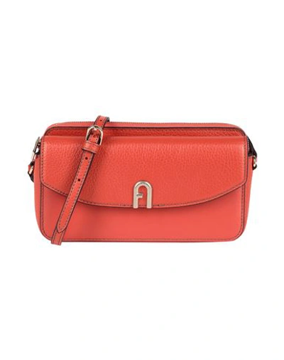Furla Woman Cross-body Bag Red Size - Soft Leather