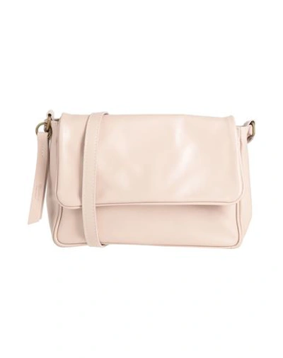 CORSIA CORSIA WOMAN CROSS-BODY BAG LIGHT PINK SIZE - SOFT LEATHER