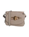 Zanellato Woman Cross-body Bag Dove Grey Size - Soft Leather In Grey