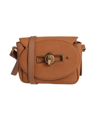 Zanellato Woman Cross-body Bag Camel Size - Soft Leather In Brown