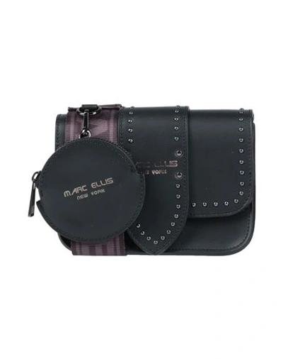 Marc Ellis Woman Cross-body Bag Black Size - Soft Leather
