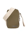 Jw Anderson Man Cross-body Bag Military Green Size - Soft Leather