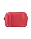 Il Bisonte Woman Cross-body Bag Brick Red Size - Cowhide In Red