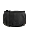 Manoukian Woman Cross-body Bag Black Size - Soft Leather
