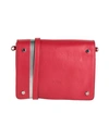 Innue' Woman Cross-body Bag Red Size - Soft Leather