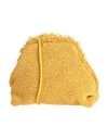 Anita Bilardi Woman Cross-body Bag Yellow Size - Polyamide, Cotton, Rubber, Lambskin In Yellow