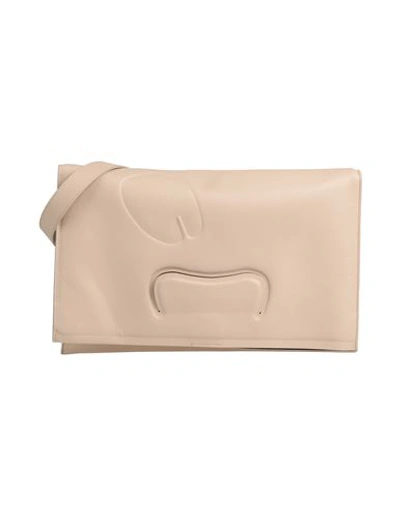 Maison Margiela Man Cross-body Bag Beige Size - Bovine Leather, Zinc, Aluminum, Copper, Brass