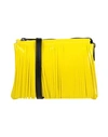 Gum Design Woman Cross-body Bag Yellow Size - Recycled Pvc