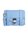 Proenza Schouler Woman Cross-body Bag Pastel Blue Size - Soft Leather