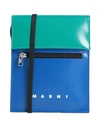 Marni Woman Cross-body Bag Bright Blue Size - Polyester, Brass