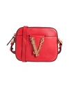 Versace Woman Cross-body Bag Red Size - Calfskin