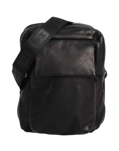 Vic Matie Vic Matiē Man Cross-body Bag Black Size - Soft Leather
