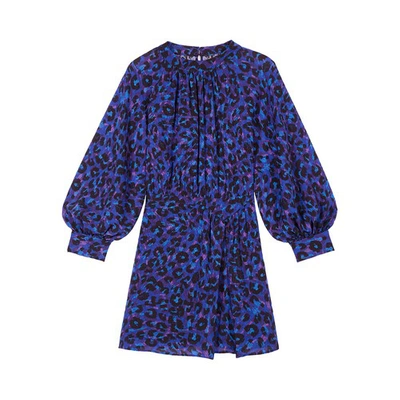 Ba&sh Logan Dress In Blue