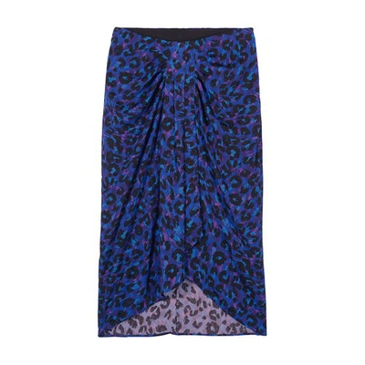 Ba&sh Lysto Blue Skirt