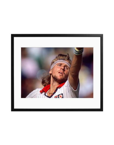 Sonic Editions Bjorn Borg Us Open Photography Black Size - Paper In Multi