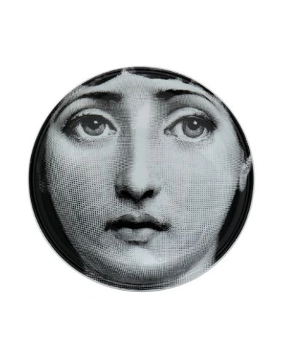 Fornasetti Tema E Variazioni N.1 Small Object For Home White Size - Porcelain In Black