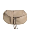 Gianni Notaro Woman Cross-body Bag Beige Size - Soft Leather