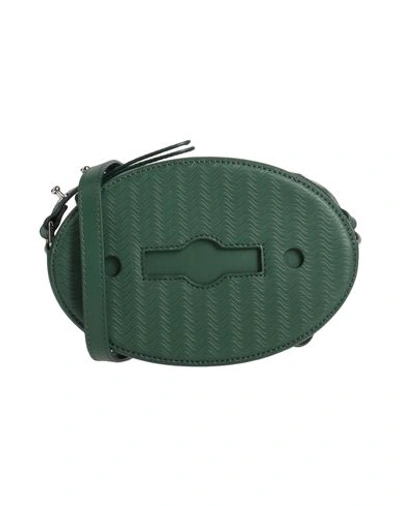 Zanellato Woman Cross-body Bag Dark Green Size - Soft Leather In Green
