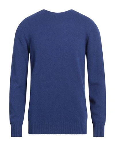 Dondup Man Sweater Blue Size 40 Cashmere