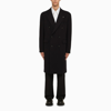 TAGLIATORE BLUE WOOL DOUBLE-BREASTED COAT