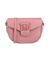Marc Ellis Woman Cross-body Bag Pastel Pink Size - Soft Leather