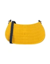 O Bag Woman Cross-body Bag Ocher Size - Rubber, Textile Fibers In Yellow