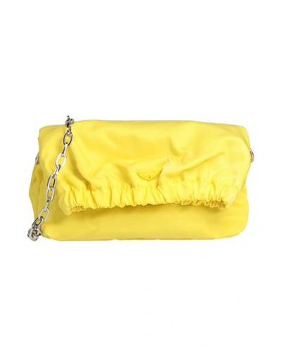 Zadig & Voltaire Woman Cross-body Bag Yellow Size - Textile Fibers
