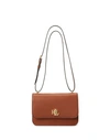 Lauren Ralph Lauren Leather Medium Sophee Bag In Brown
