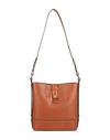 OTHER STORIES & OTHER STORIES WOMAN CROSS-BODY BAG BROWN SIZE - SOFT LEATHER