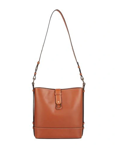 Other Stories &  Woman Cross-body Bag Brown Size - Soft Leather