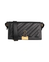 Off-white Woman Cross-body Bag Black Size - Soft Leather