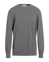 Gran Sasso Man Sweater Grey Size 46 Cashmere