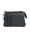 Gum Design Woman Cross-body Bag Black Size - Rubber