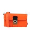 Maison Margiela Woman Cross-body Bag Orange Size - Goat Skin In Orange