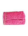 Mia Bag Woman Cross-body Bag Fuchsia Size - Polyester In Pink