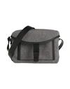 Maison Margiela Man Cross-body Bag Black Size - Cotton, Bovine Leather, Pvc - Polyvinyl Chloride, Zi