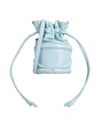 Alexander Mcqueen Woman Cross-body Bag Sky Blue Size - Calfskin In Blue