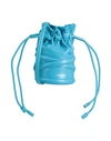 Alexander Mcqueen Woman Cross-body Bag Azure Size - Calfskin In Blue