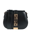 Versace Woman Cross-body Bag Black Size - Leather